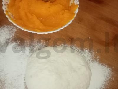 Moliūgų paplotėliai Žingsnis 3