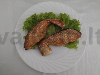Marinate kepta lašišos filė pagrindine nuotrauka