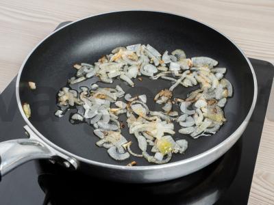 Bulvių košė su kopūstais ir svogūnais Žingsnis 2