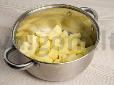 Bulvių košė su kopūstais ir svogūnais Žingsnis 6