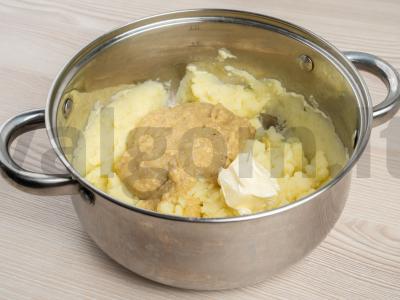 Bulvių košė su kopūstais ir svogūnais Žingsnis 7