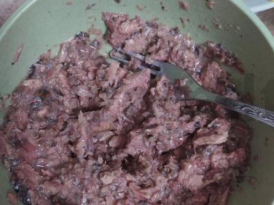 Mimozos salotos per 30 minučių Žingsnis 2