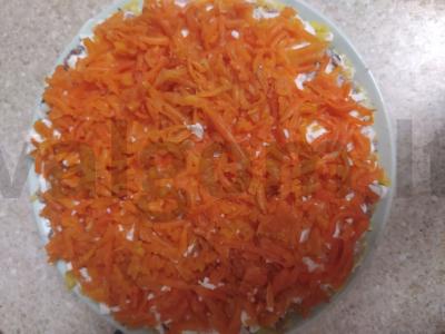 Mimozos salotos per 30 minučių Žingsnis 5