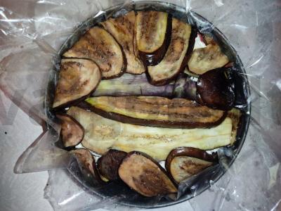 Aromatingas baklažanų terinas Žingsnis 5