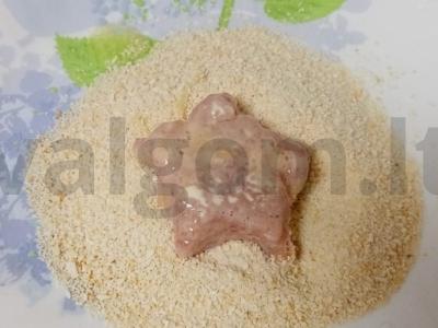 Žvaigždžių kalakutienos kotletai Žingsnis 4