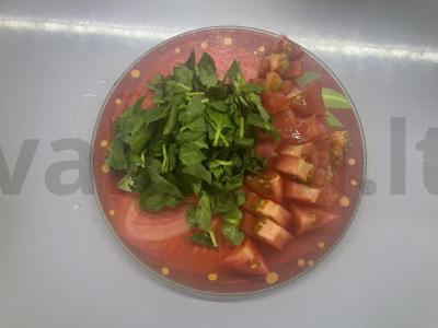 Kaimiškas omletas Žingsnis 3