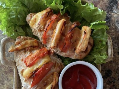 Vištienos armonika pagrindine nuotrauka