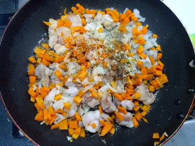 "Viščiukų vištidė" su grikiais Žingsnis 2