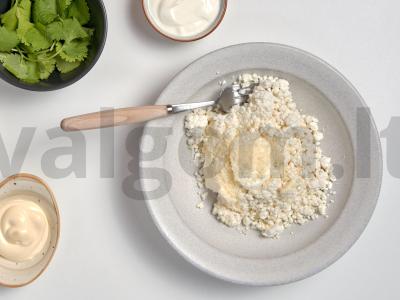 Įdaryti pomidorai su grietine Žingsnis 1