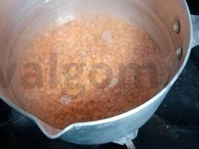 Lęšių sriuba Žingsnis 1