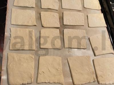 Cinamoninės bandelės Žingsnis 2