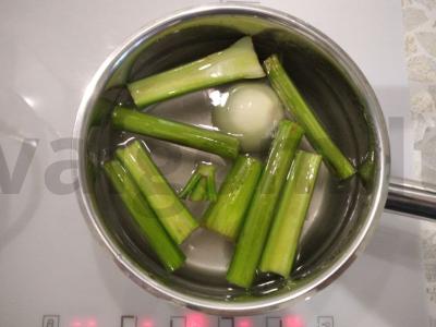 Pasninko moliūgų tyrės sriuba Žingsnis 1