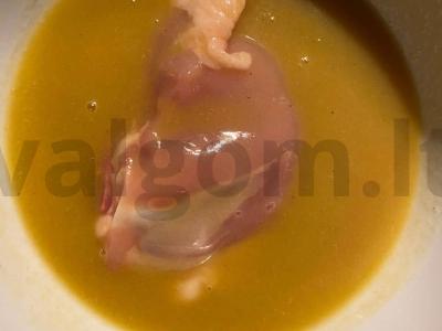 Vištiena traškioje plutelėje Žingsnis 3