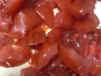 Salotos "Viskas paprasta" su dešra ir skrebučiais Žingsnis 5