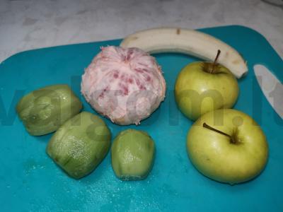 Vaisių salotos su greipfrutais ir jogurtu Žingsnis 2