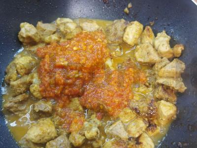 Vyne troškinta kiauliena Žingsnis 7