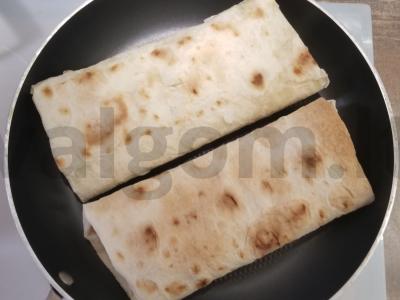 Peterburgo stiliaus šavarma su riaženkos padažu Žingsnis 4