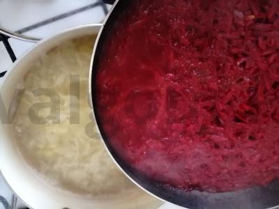 Barščiai daržovių sultinyje Žingsnis 6
