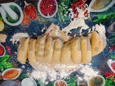 Bulvių pyragėliai su rūkyta paprika Žingsnis 9