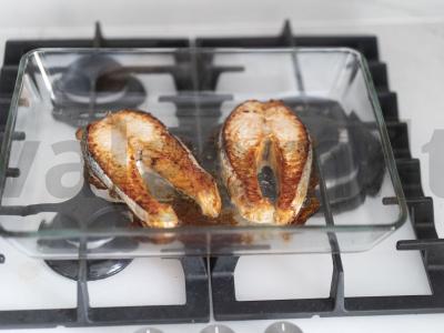 Letuchevskio stiliaus lašiša Žingsnis 1