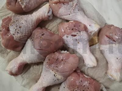 Vištiena švelniame svogūnų ir grietinės padaže Žingsnis 1