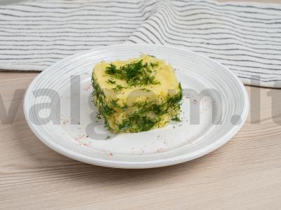 Bulvių košė ant vandens su krapais pagrindine nuotrauka