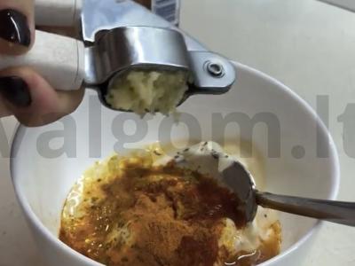 Naminė sultinga šavarma Žingsnis 3