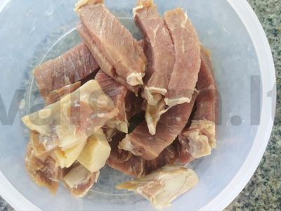 Azijietiško stiliaus marmurinė jautiena. Žingsnis 1