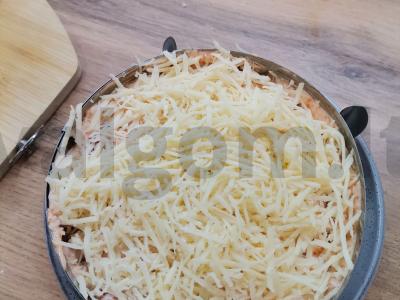 Salotos su krabų lazdelėmis ir rūkyta paprika Žingsnis 4