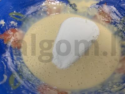 Subtilus moliūgų varškės keksas Žingsnis 4