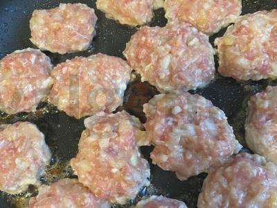 Jautienos ir vištienos kotletai Žingsnis 3