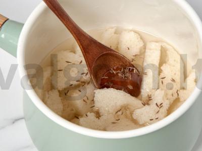 Lenkų alaus sriuba Žingsnis 1