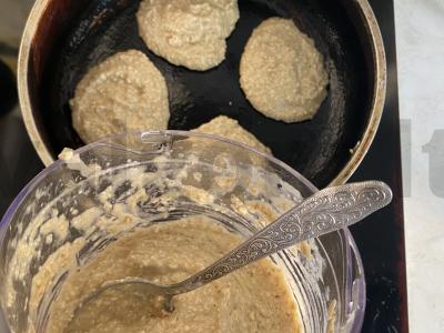 Čempionų pusryčiai blynai Žingsnis 6