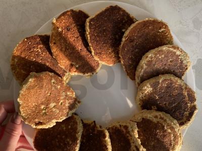 Čempionų pusryčiai blynai pagrindine nuotrauka