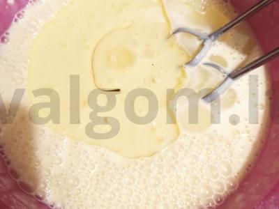 Minkšti blynai ant pieno Žingsnis 4