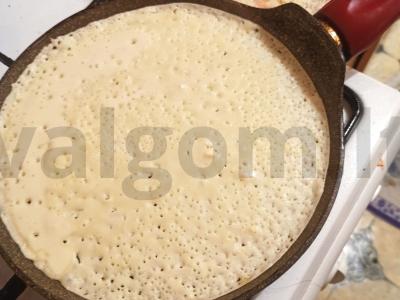 Minkšti blynai ant pieno Žingsnis 5