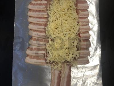 Į šoninę įvyniota vištiena Žingsnis 4
