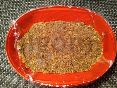 Maistinga graikinių riešutų halva Žingsnis 4