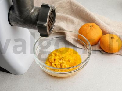 Mandarinų kremas Žingsnis 1