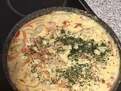 Xushi grietinėlės pasta pagrindine nuotrauka
