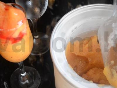 Bellini šerbetas. Žingsnis 3