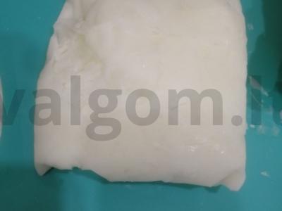 Naminis grietinėlės sūris Žingsnis 1