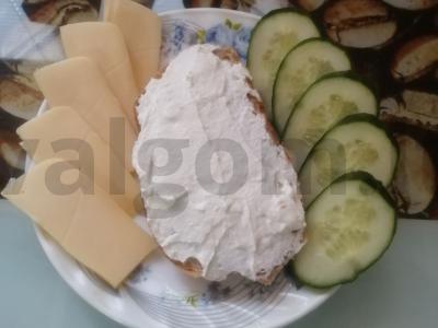 Naminis grietinėlės sūris pagrindine nuotrauka