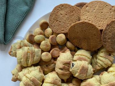 Apelsinų sausainiai pagrindine nuotrauka