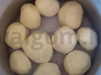 Salotos "Mushroom Glade" su vištienos filė Žingsnis 1