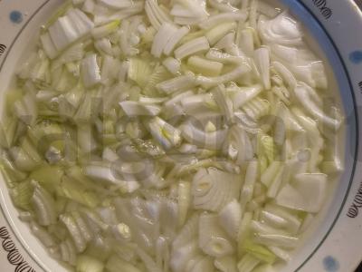 Salotos "Mushroom Glade" su vištienos filė Žingsnis 4