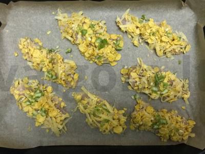 Traškūs kepti grynuoliai. Žingsnis 2