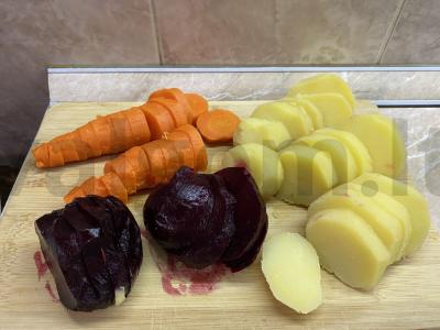 Naminė vinaigretė Žingsnis 1