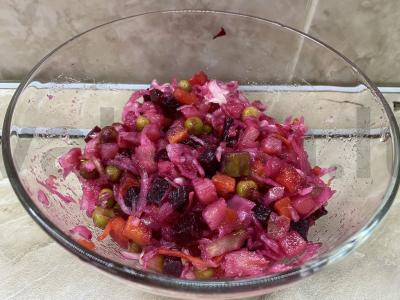 Naminė vinaigretė pagrindine nuotrauka