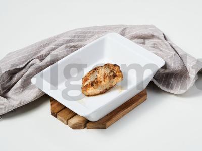 Maistingos salotos su vištiena ir obuoliais Žingsnis 1